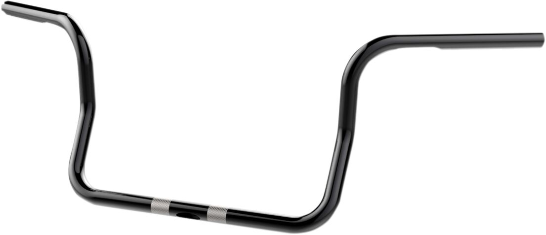 HANDLEBAR 1" BOBBER 10" APE HANGER W/ETC BLACK