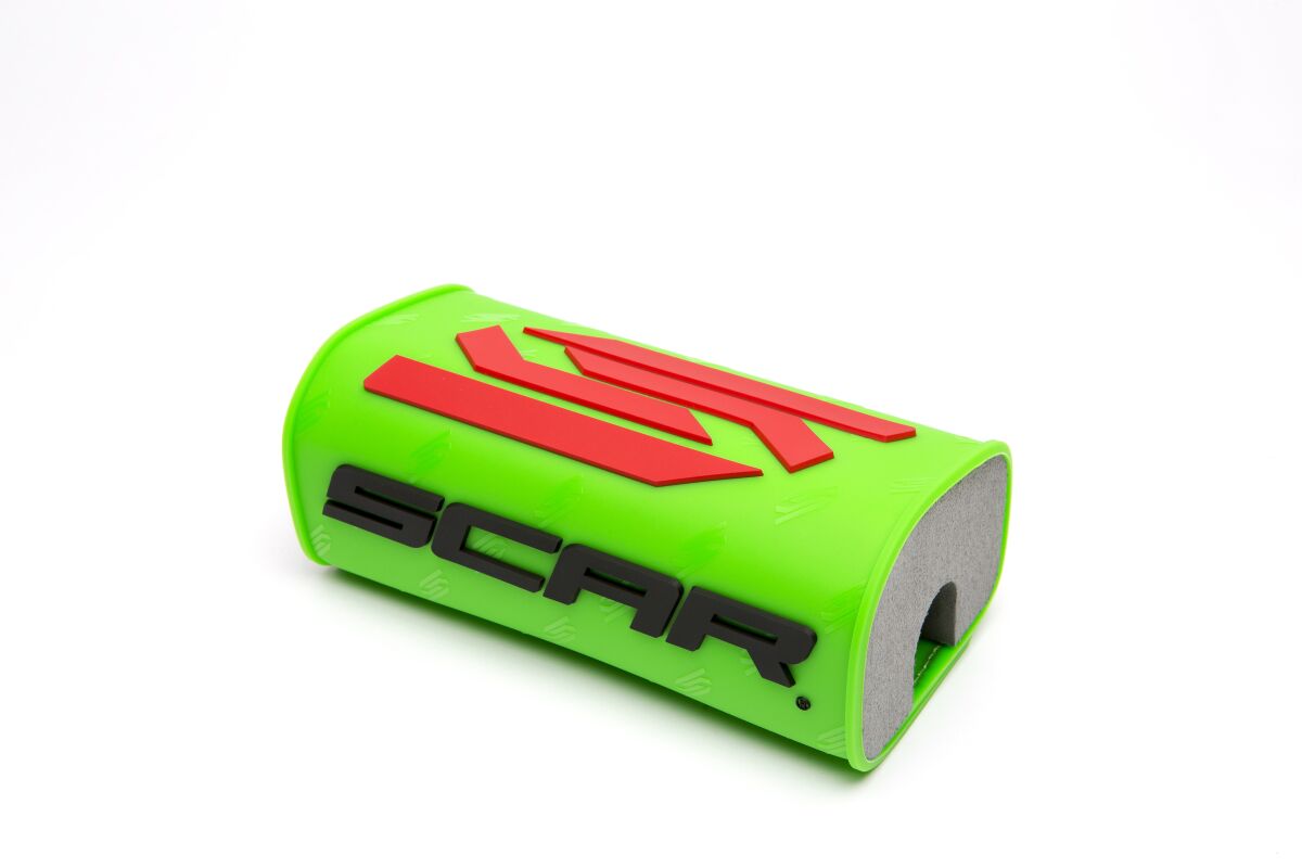 OVERSIZE BAR PADS O2 GREEN FLUO