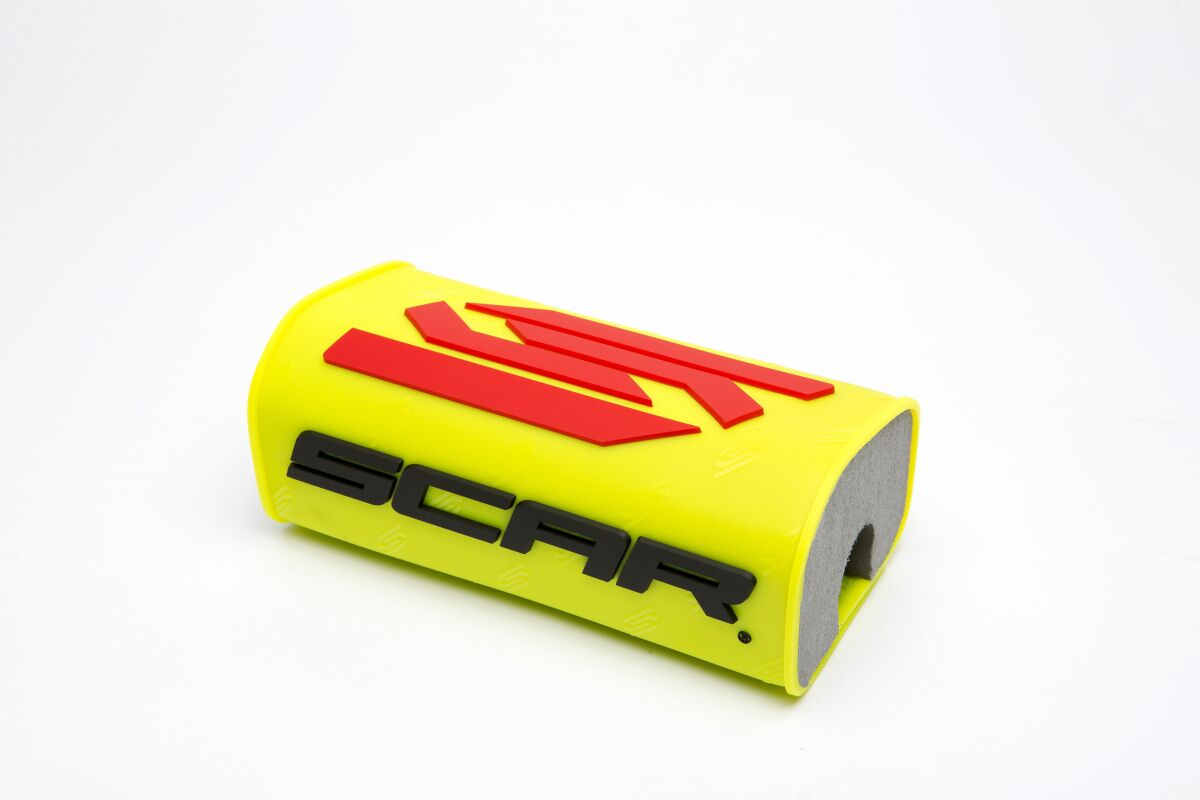 OVERSIZE BAR PADS O2 YELLOW FLUO