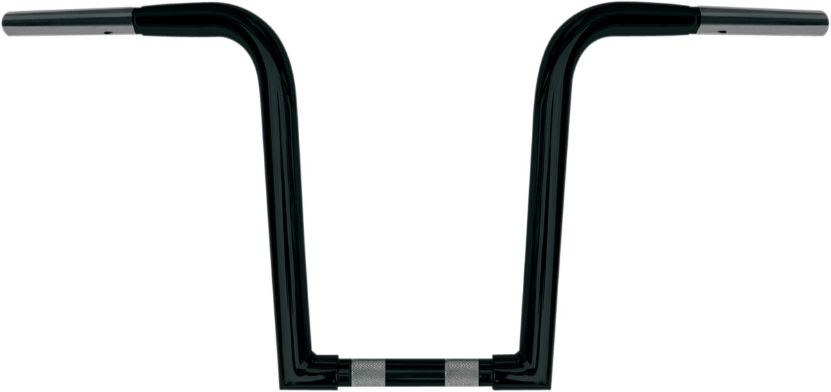 HANDLEBAR 1.25" CHUBBY SPRINGER OUTLAW 'Z' APE-HANGER 12" SEMI-GLOSS BLACK