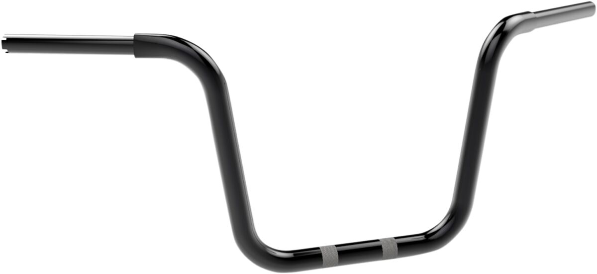 HANDLEBAR 1-1/4" BOBBER 12" APE HANGER BLACK
