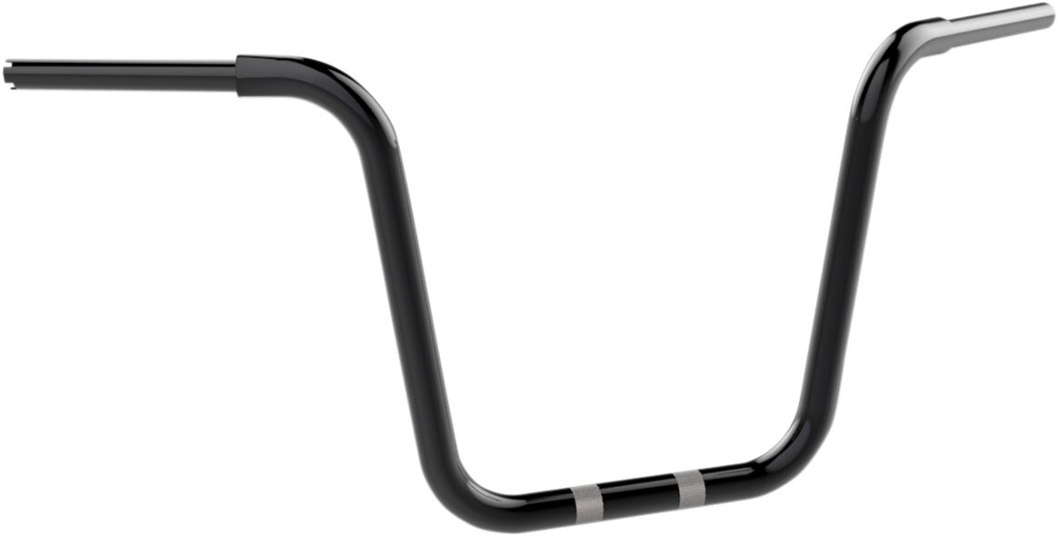 HANDLEBAR 1-1/4" BOBBER 14" APE HANGER BLACK