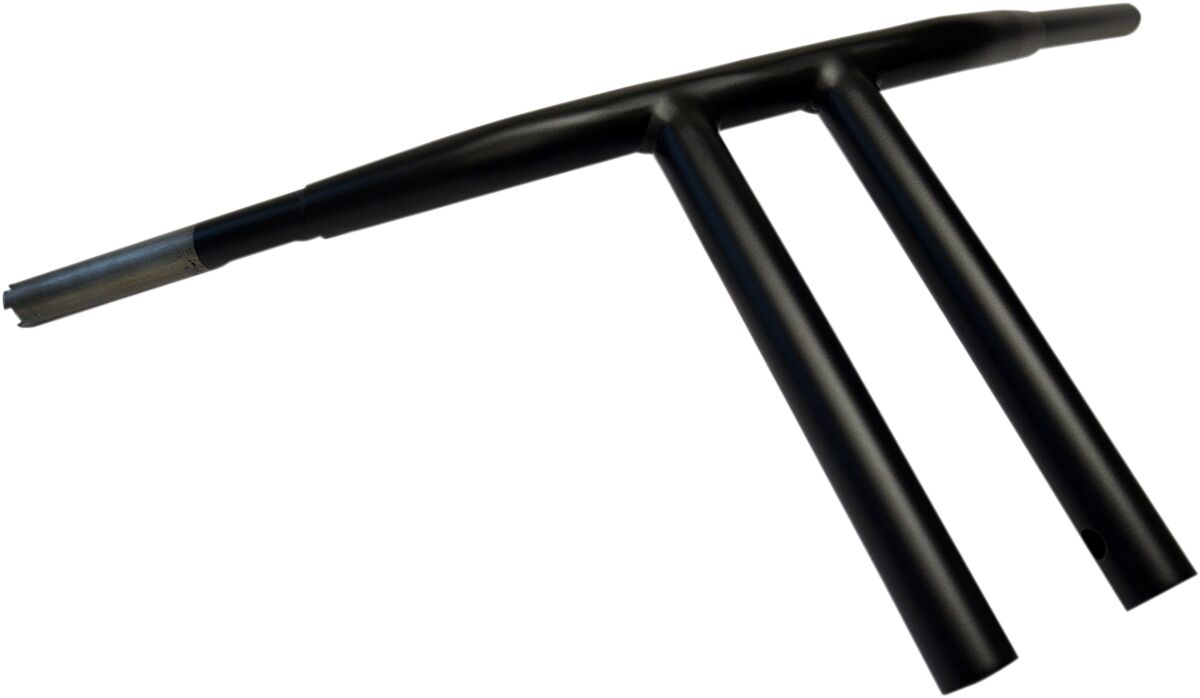 HANDLEBAR BUFFALO T-BAR 1-1/4" FLAT BLACK 10"