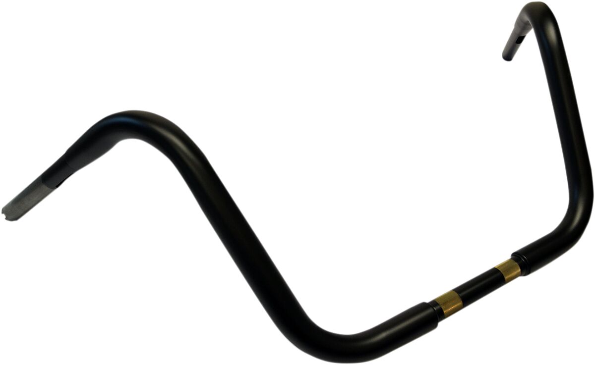 HANDLEBAR APE HANGER TBW BUFFALO TOURING 12" FLAT BLACK