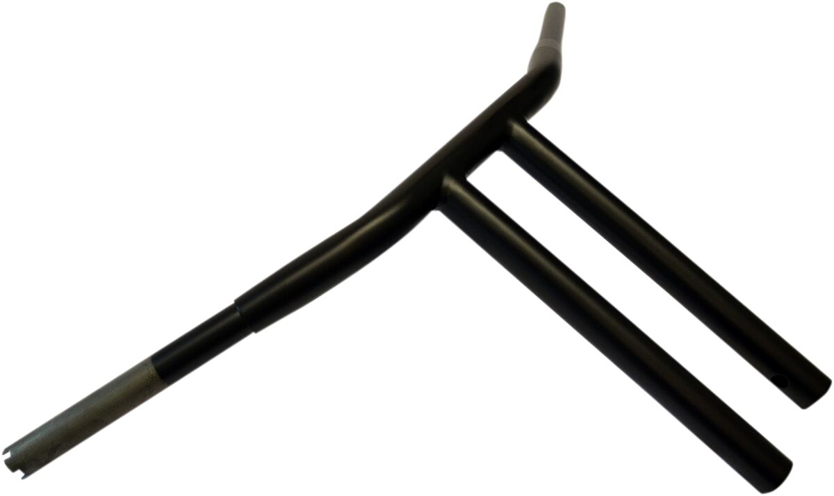 HANDLEBAR BUFFALO T-BAR 1-1/4" FLAT BLACK 12"