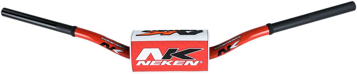 HANDLEBAR RADICAL DESIGN ALUMINUM RED|WHITE