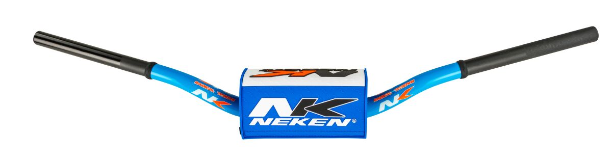 HANDLEBAR RADICAL DESIGN ALUMINUM LIGHT BLUE|WHITE