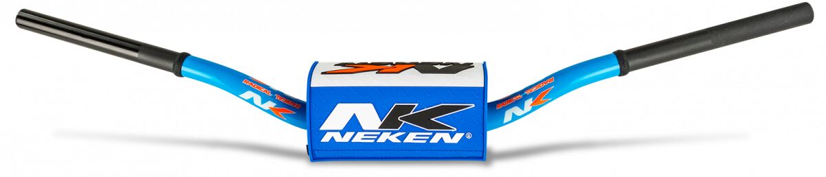 HANDLEBAR RADICAL DESIGN ALUMINUM LIGHT BLUE|WHITE