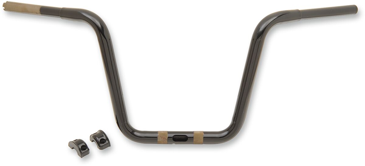 HANDLEBAR 1-1/4" APE HANGER 12" TOURING GLOSS BLACK