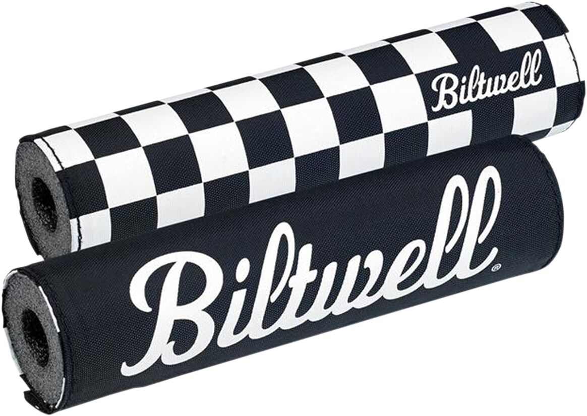 MOTO BAR PAD CHECKERS/SCRIPT BLACK