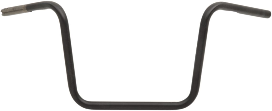 HANDLEBAR 1" DRILLED 12" APE HANGER WIDE FLAT BLACK TBW