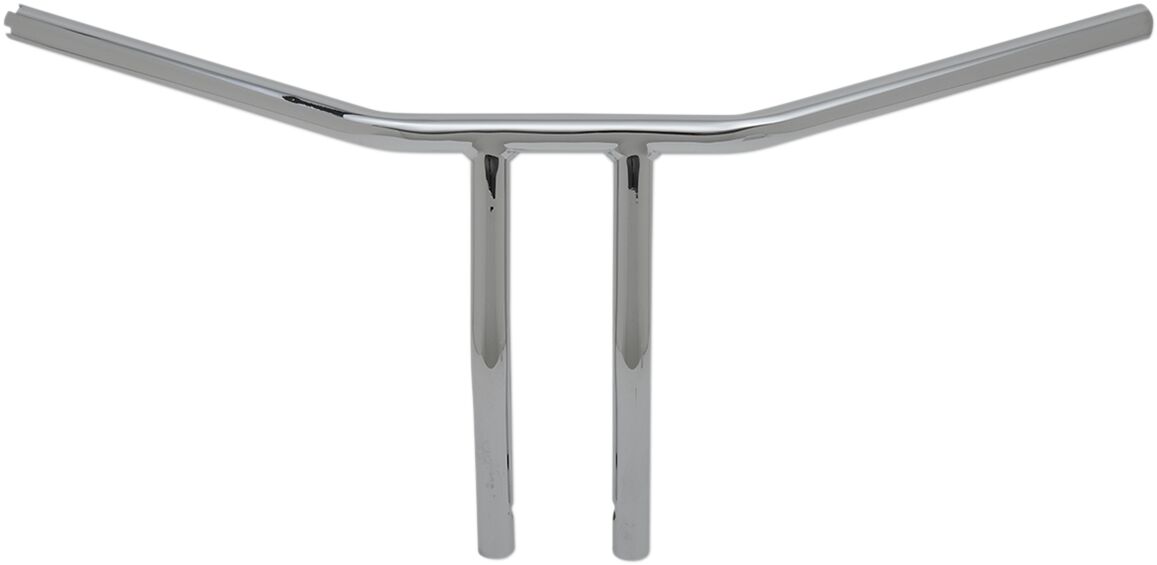 HANDLEBAR 10" T-BAR DRILLED CHROME TBW