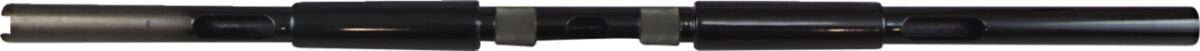 HANDLEBAR 1-1/4" DRILLED STICK BAR BLACK TBW