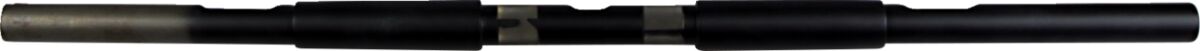 HANDLEBAR 1-1/4" DRILLED STICK BAR FLAT BLACK TBW