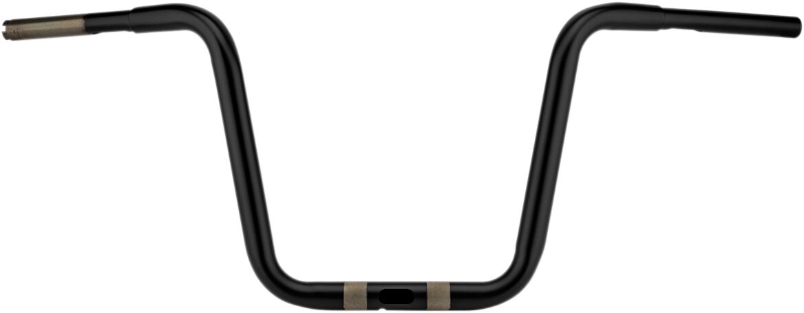 HANDLEBAR 1-1/4" TOURING 12" APE HANGER BLACK TBW