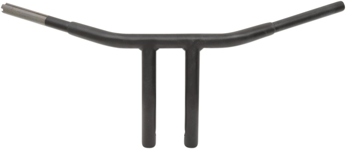 HANDLEBAR 1-1/4" BUFFALO 8" T-BAR FLAT BLACK (for use with or w/o TBW)