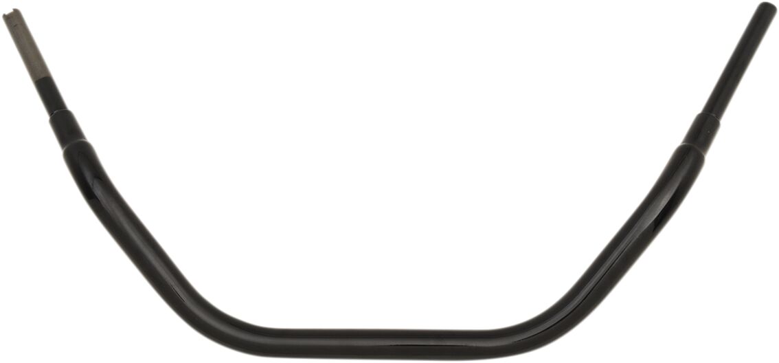 HANDLEBAR 1-1/2" BEACH BAR BLACK TBW