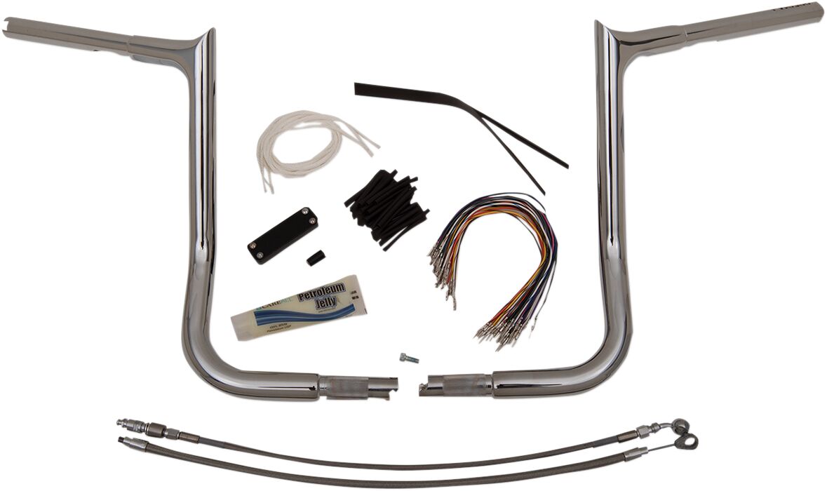 HANDLEBAR 14" CH PT FLH
