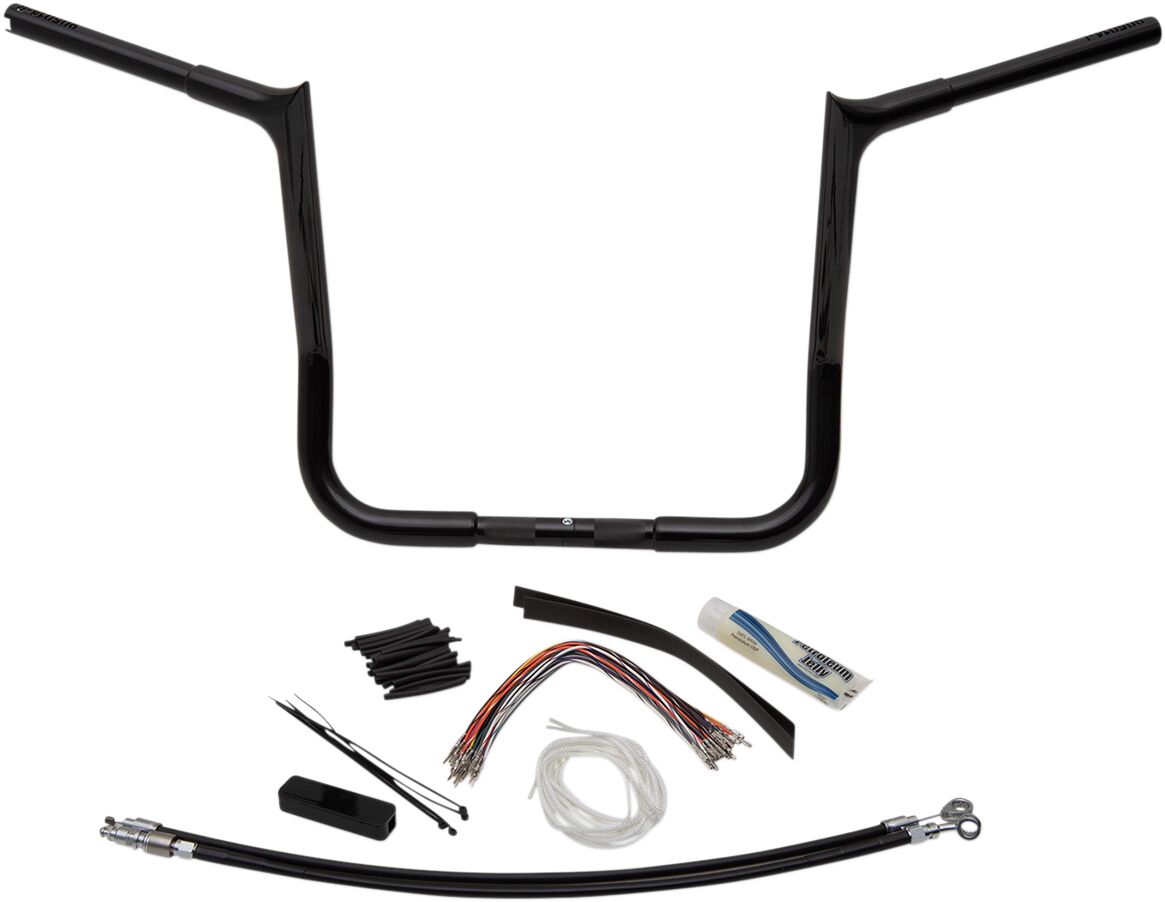 HANDLEBAR 14" BL PT FLH