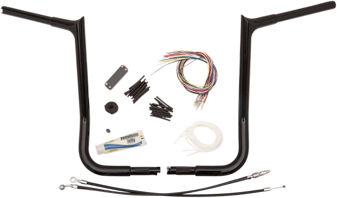 HANDLEBAR 16" BL PT FLH
