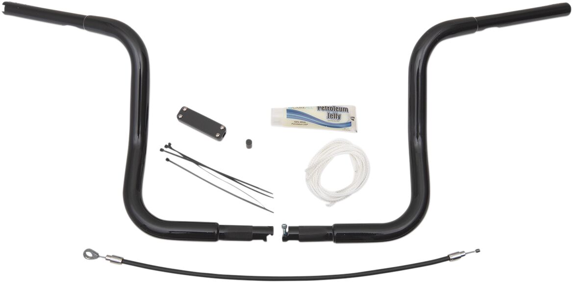 HANDLEBAR 12" BL RT8-13FL