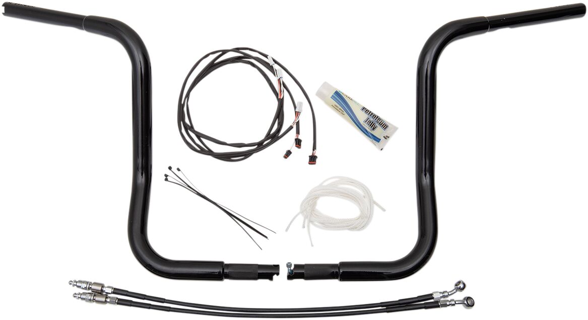 HANDLEBAR 14" BL RT L FL