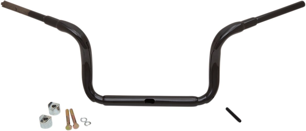 Black 10" 1-1/2" Bagger Prime Ape Handlebar
