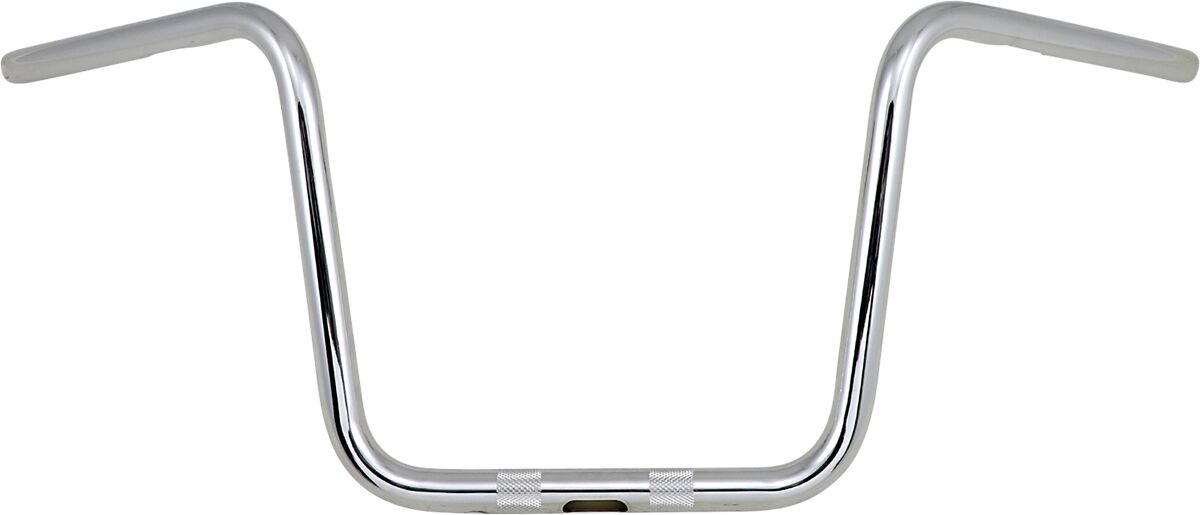 Chrome 1" Handlebar w/ 10" Rise