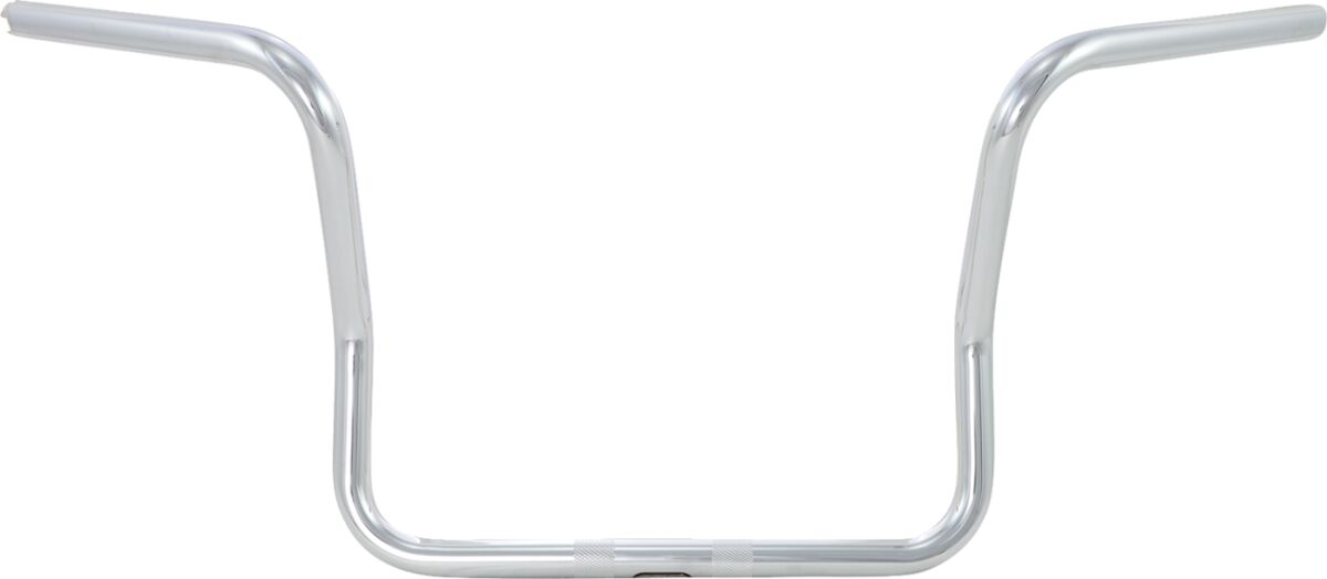 Chrome 1" Bagger Handlebar w/ 10" Rise