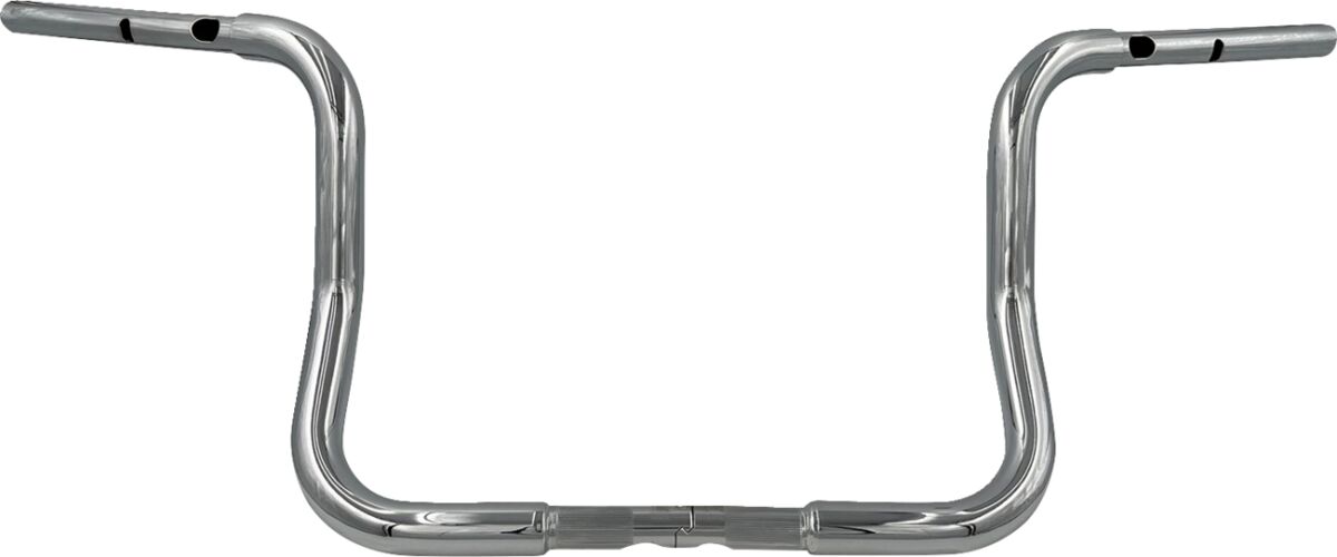 Juhtraud, ümar ülaosa, kroom, 1.25" 12" FLHX,SE