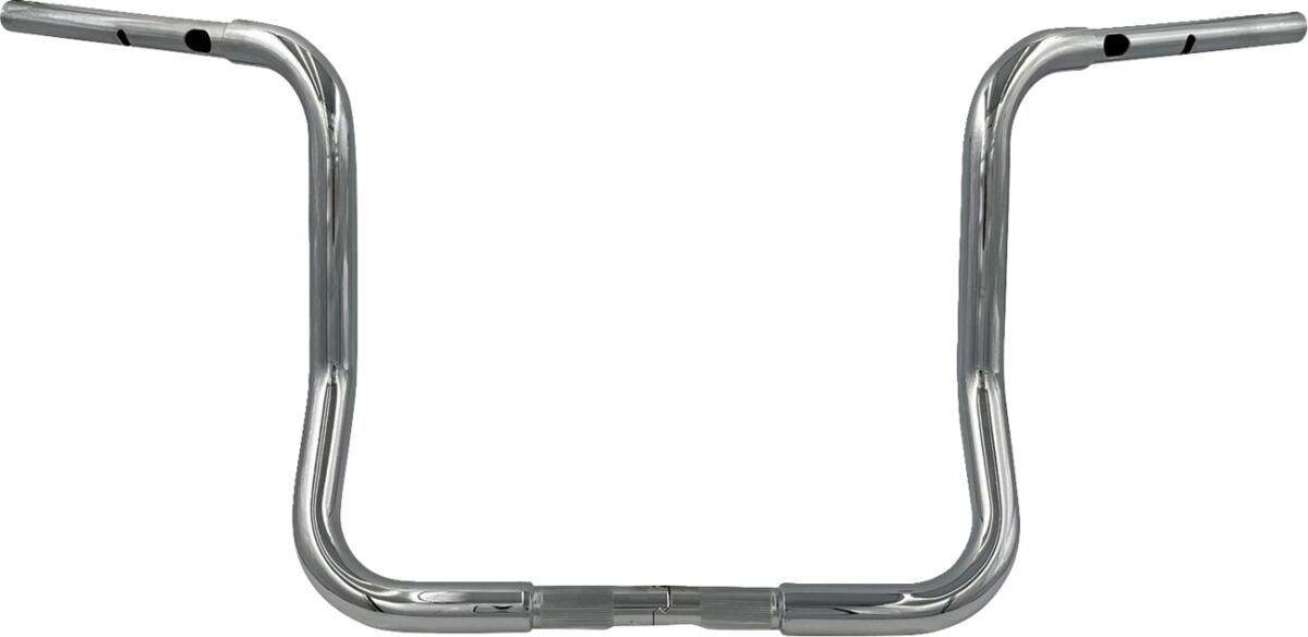 Juhtraud, ümar ülaosa, kroom, 1.25" 14" FLHX,SE