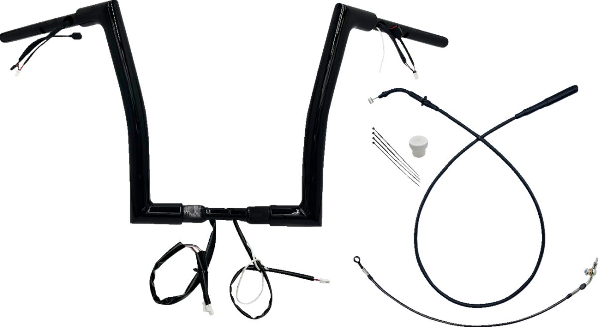 Juhtraua komplekt 14" FLTRX/SE 23-24 1.5, lame ülaosa, must