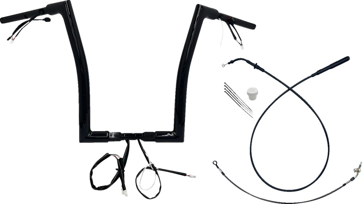 Juhtraua komplekt 16" FLTRX/SE 23-24 1.5, lame ülaosa, must