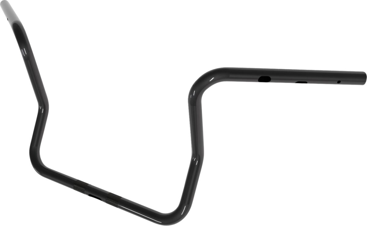 HANDLBAR BAGGER STYLE 12" BLACK