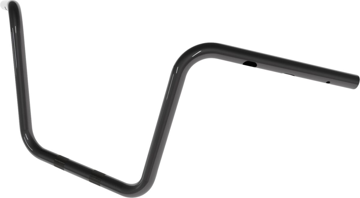 HANDLEBAR 1" APE HANGER 10" BLACK