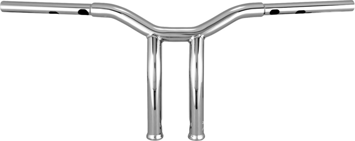 Dominator Handlebar - Touring/Softail - 10" - Chrome