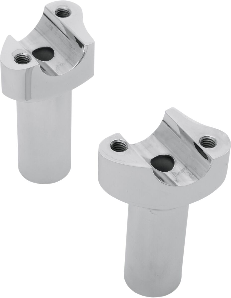 RISER 3.5" STRAIGHT CHROME