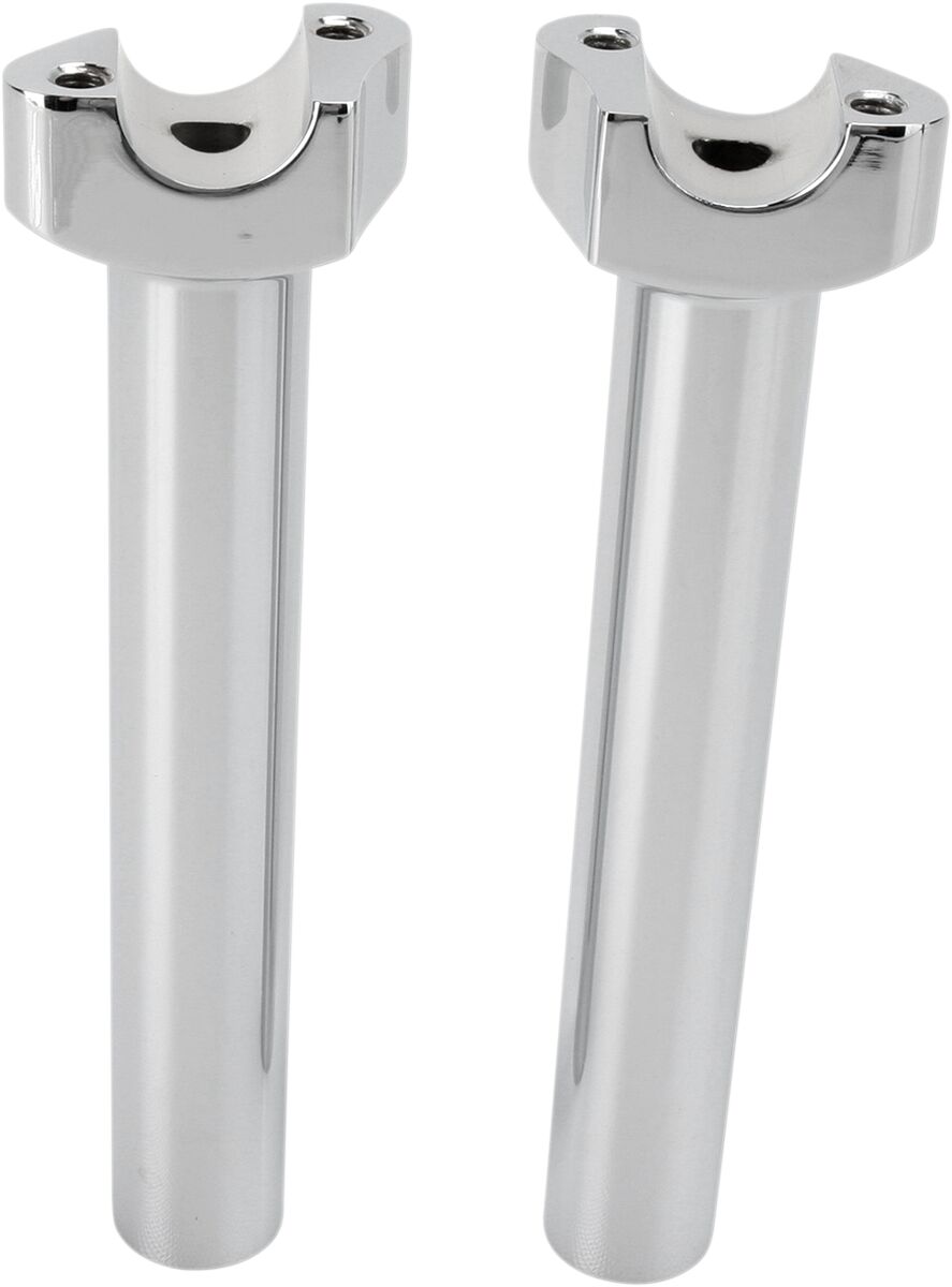 RISER 8" STRAIGHT CHROME