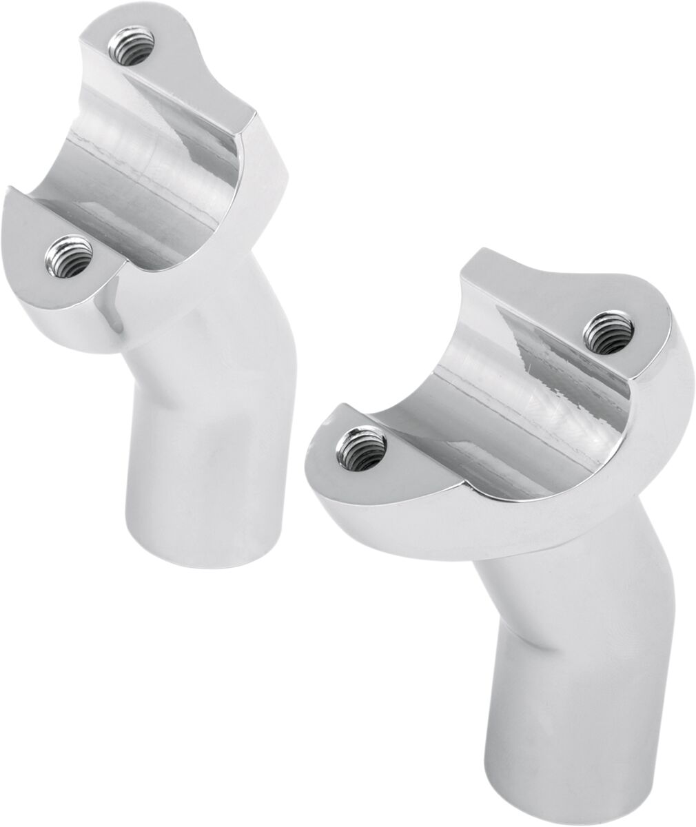 RISER 3.5" PULLBACK CHROME