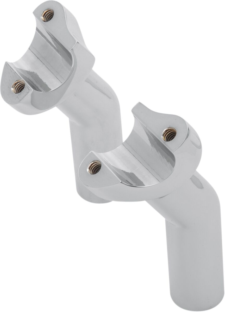 RISER 4.5" PULLBACK CHROME