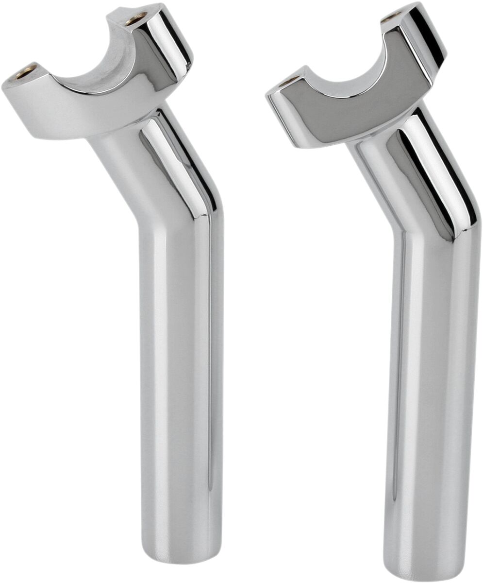 RISER 6.5" PULLBACK CHROME