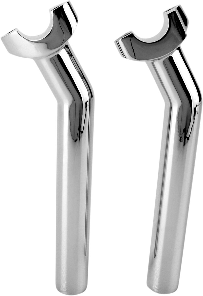 RISER 8.5" PULLBACK CHROME