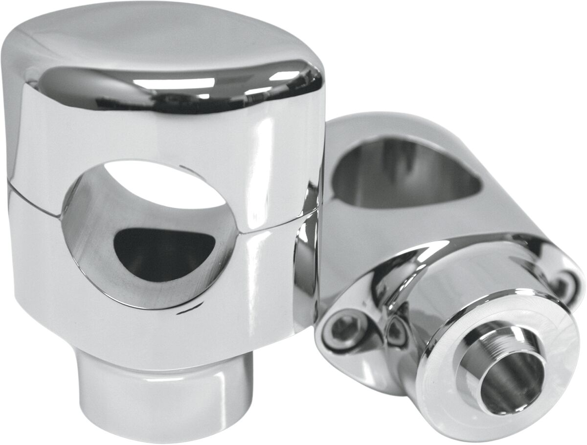 SPRINGER RISER BIG BUFFALO 1.5" STRAIGHT CHROME FOR 1.5"