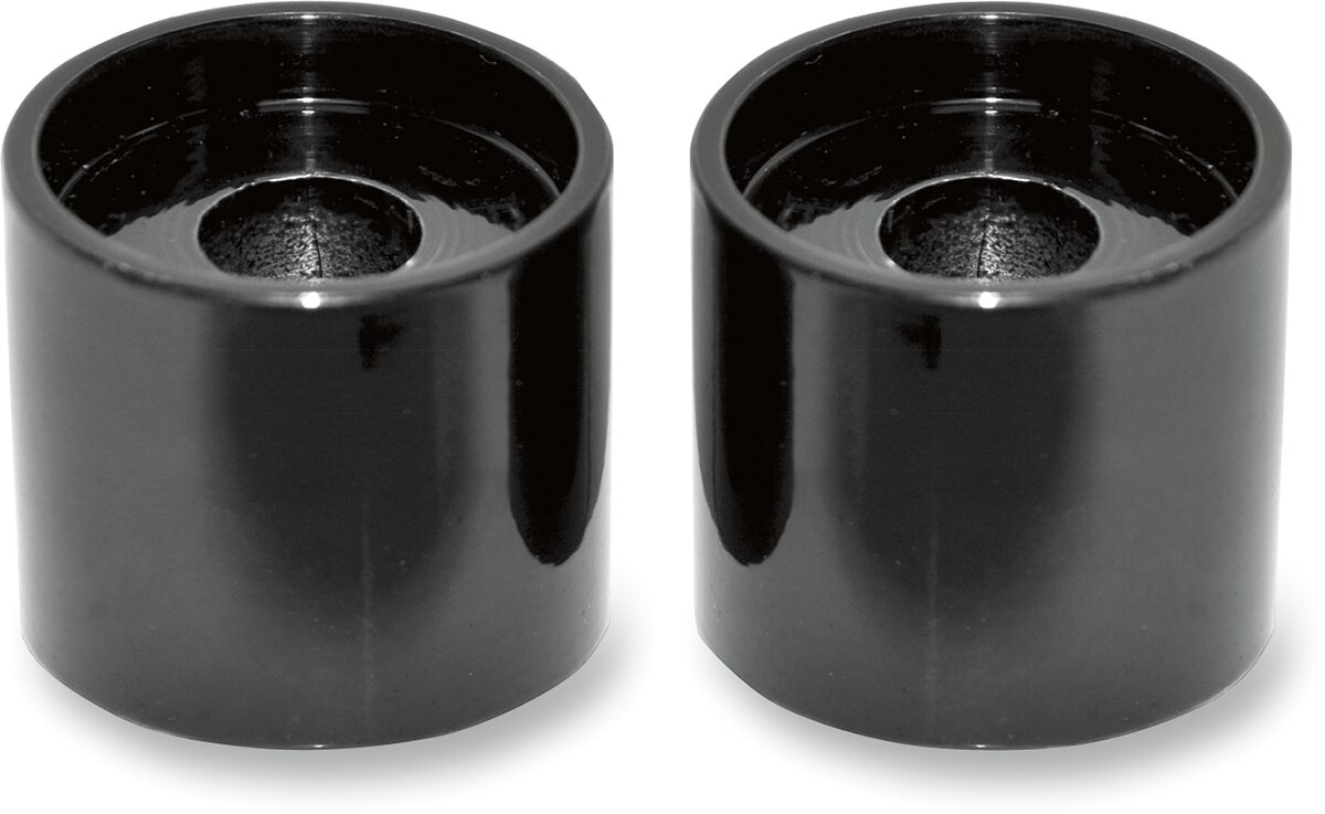 1" TALL RISER EXTENSION FOR 1.25" BARS BLACK UNIVERSAL