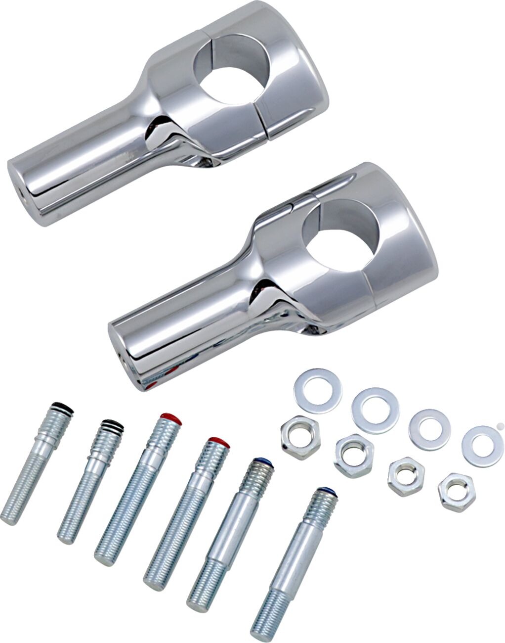 RISER BIG BUFFALO 4" STRAIGHT CHROME FOR 1.5"