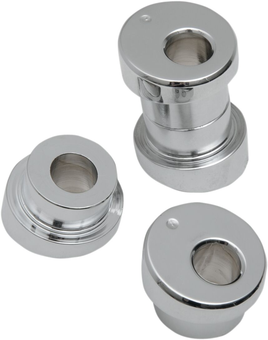 TEN DEGREE TRIPLE TREE RISER ANGLE ADAPTERS CHROME HD