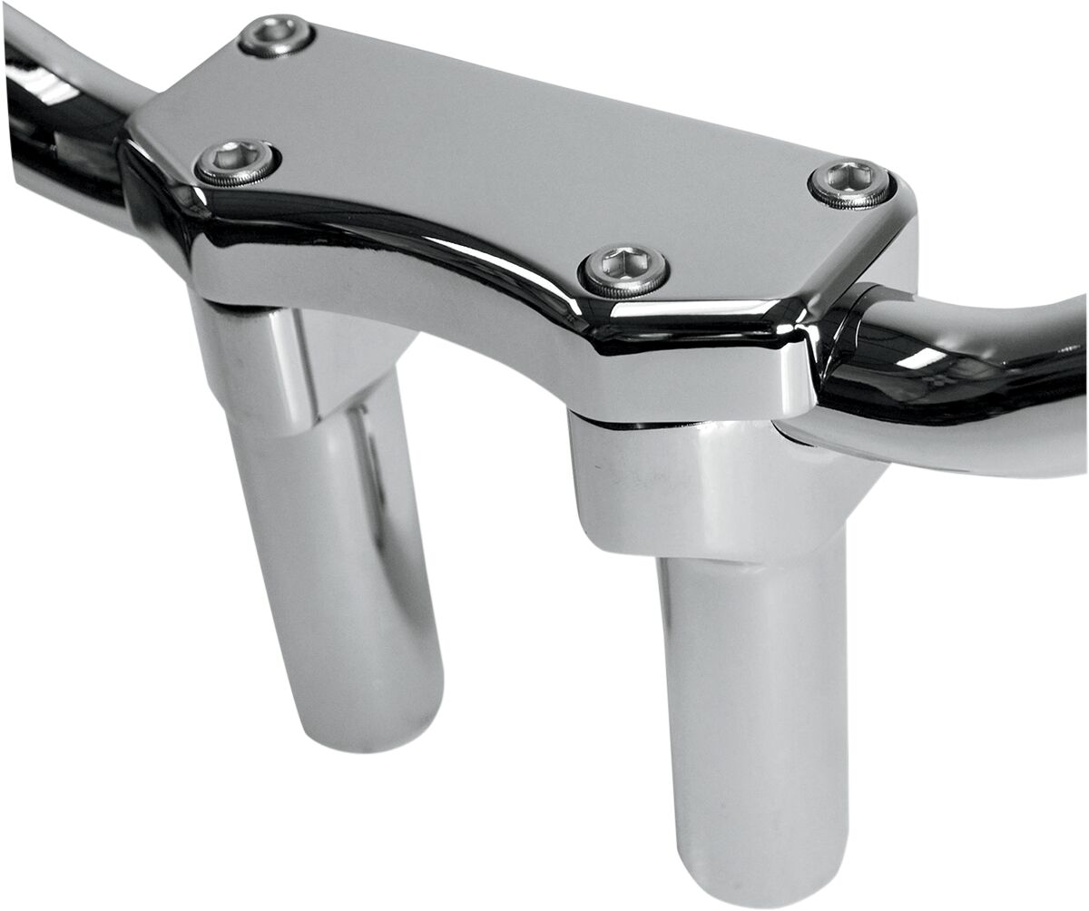 RISER BUFFALO 4" W/ CLAMP CHROME