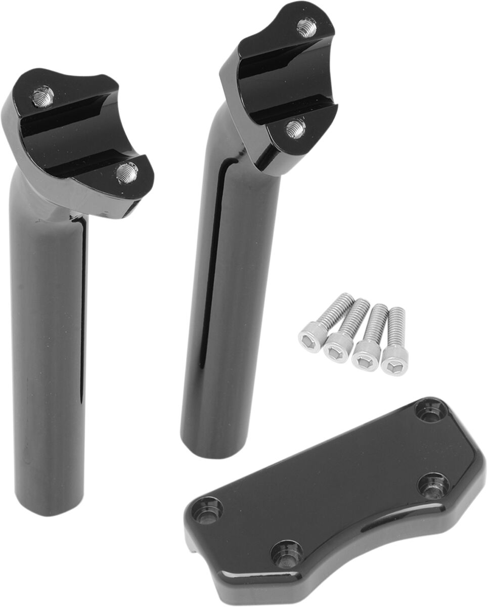 RISER BUFFALO 9.5" W/ CLAMP BLACK