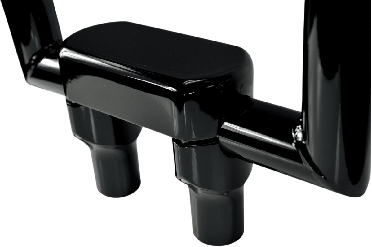 THREE PIECE RISER KIT 1.25" MOUNT 3" RISE BLACK HD