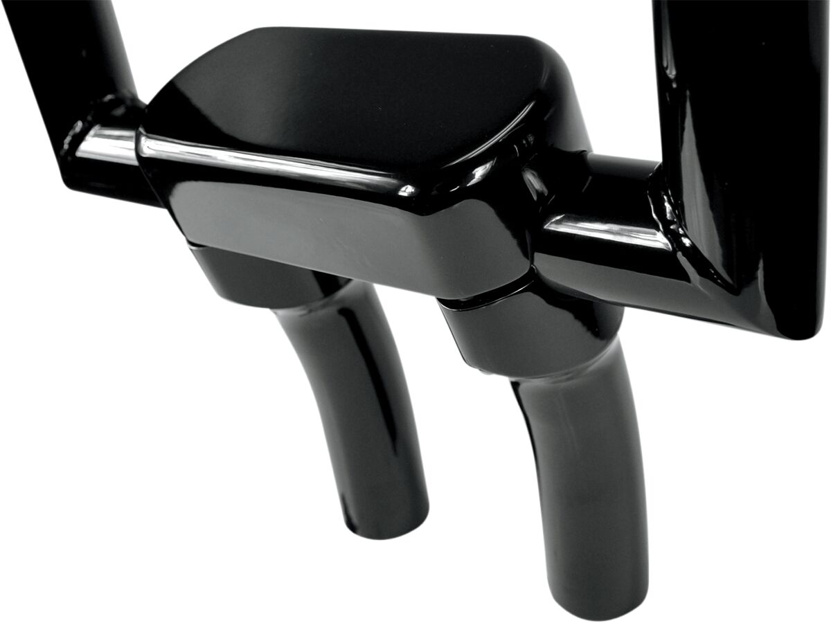 THREE PIECE RISER KIT 1.25" MOUNT 5.5" RISE BLACK HD